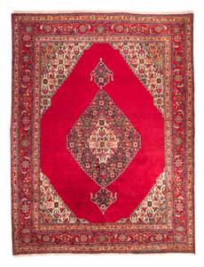 Maschad - 340x259cm Rot - Naturfaser - 259 x 1 x 340 cm