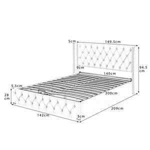 Polsterbett Lina Breite: 149 cm