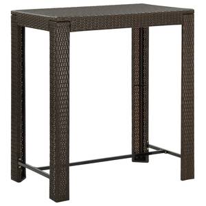 Bartisch 3005005 Braun - Kunststoff - Polyrattan - 61 x 111 x 100 cm