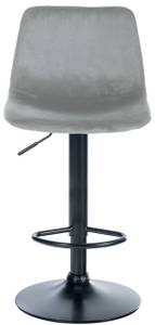 Tabouret de bar Divo Lot de 2 Gris