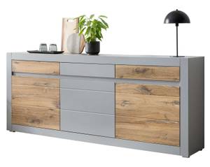 Sideboard CASABLANCA Grau - Holzwerkstoff - 217 x 90 x 42 cm