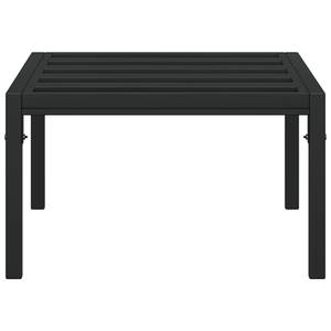 Garten Couchtisch 362726 Schwarz - Metall - 60 x 35 x 60 cm