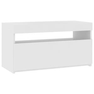 Meuble tv 3008756_2 Blanc brillant - Profondeur : 75 cm