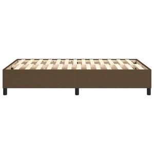 Cadre de lit 3016024-5 Noir - Marron - Marron foncé - Largeur : 120 cm