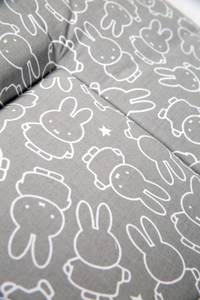Matelas à langer soft Miffy Gris - Textile - 85 x 4 x 75 cm