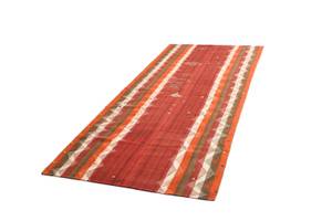 Tapis Jajim LXVI Rouge - Textile - 146 x 1 x 350 cm