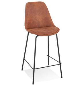 Tabouret De Bar TAO Noir - Marron