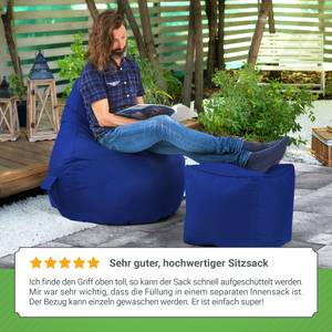 Gaming Sitzsack Lounge Chair "Cozy" Blau