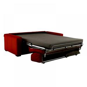 Canapé convertible EXPRESS 140cm Rouge cerise