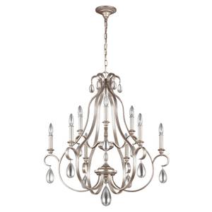 Lustre CANDELA 5 Gris - Métal - 77 x 305 x 77 cm