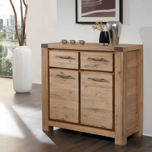 Commode Alenja acacia massif - couleur sable