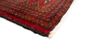 Turkaman - 100x50cm Rot - Naturfaser - 50 x 1 x 100 cm