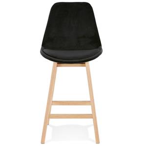 Tabouret De Bar MORISS MINI Noir - Marron