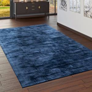 Hochflor-Teppich Glori 330 Blau - 80 x 150 cm