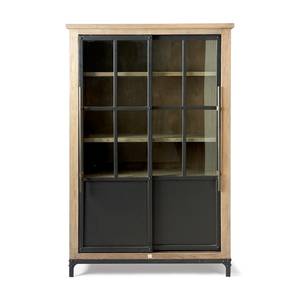 Schrank The Hoxton Schwarz - Massivholz - 110 x 170 x 45 cm