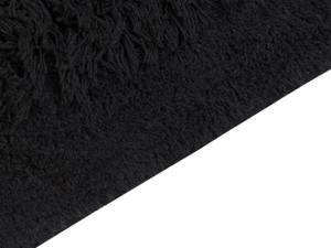 Tapis à poil long BITLIS Noir - 80 x 2 x 150 cm