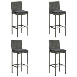 Bar-Set (5-teilig) 3008722-2 Grau - 60 x 130 cm