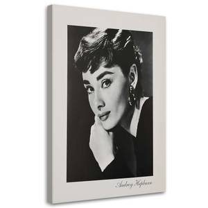 Wandbild Audrey Hepburn Schauspielerin 70 x 100 cm
