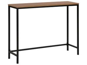 Konsolentisch TULIA Schwarz - Braun - Holzwerkstoff - 100 x 81 x 30 cm