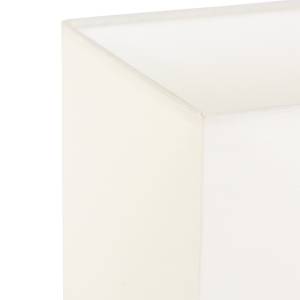 Abat-jour Kappen Blanc - Textile - 24 x 18 x 14 cm