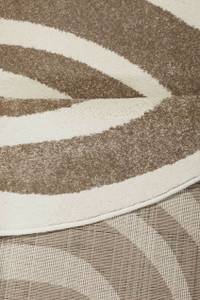 Kurzflorteppich Haley Beige - 120 x 120 cm