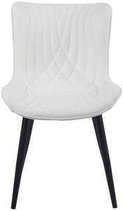 chaise salle à manger Brady Lot de 2 Blanc - Cuir synthétique