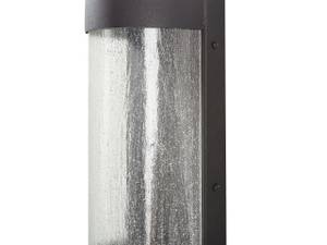 Lampe murale LED PHEPPIE Noir - Verre - 10 x 35 x 11 cm