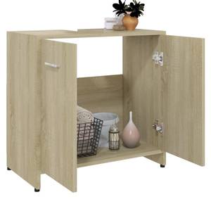 Badezimmerschrank 3003742 Braun - Holzwerkstoff - 60 x 61 x 33 cm