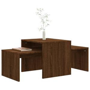 Couchtisch D473 Eiche Schwarzbraun Dekor