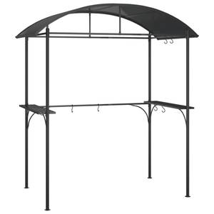 Gazebo pour barbecue 360138 Gris - Métal - 115 x 230 x 220 cm