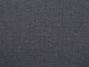 Lit double ALBI Noir - Gris - Largeur : 170 cm