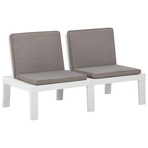 Banc de salon 3006071 (lot de 2) Blanc