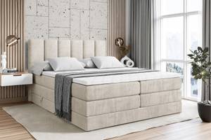 Boxspringbett BOXI1 KING Beige - Breite: 160 cm