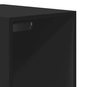 Kleiderschrank 298537-2 Schwarz - Breite: 30 cm