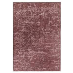 Tapis moderne tissé plat RAYA Mauve - 200 x 290 cm