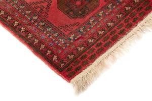 Teppich Afghan XI Rot - Textil - 80 x 1 x 118 cm