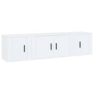 TV-Schrank 3er Set D148 Weiß