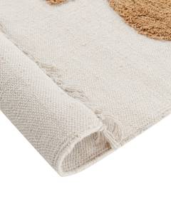 Tapis enfant GHARTA Beige - Gris - Blanc - Fibres naturelles - 200 x 140 cm