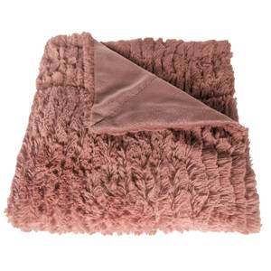 Kuscheldecke FYNN Wellendesign 150x200cm Pink - Textil - 200 x 1 x 150 cm