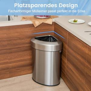 Küchenabfalleimer SK32237EXDE Silber - Metall - 37 x 64 x 46 cm