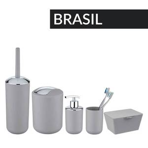Abfallbehälter BRASIL - 2 l, WENKO Grau