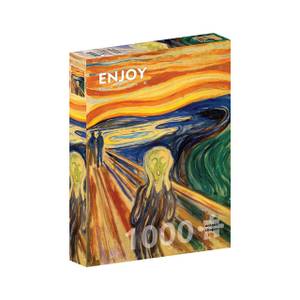 Puzzle Viel Spaß Edvard Munch Der Schrei Papier - 24 x 5 x 34 cm