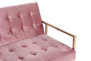 3-Sitzer Sofa MARSTAL Gold - Pink