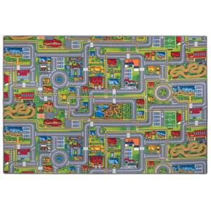 Kinder Spiel Teppich Abenteuerland Bunt 160 x 240 cm