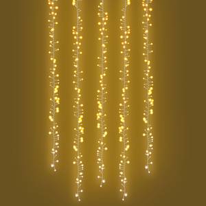 LED Cluster Lichterkette Gelb