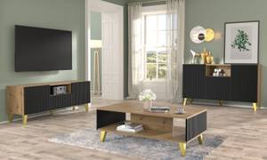 Meuble tv RAVENNA PB RTV150 2D1D Beige