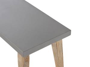 Banc ORIA Marron - Gris - Pierre - 160 x 45 x 40 cm