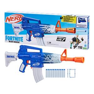 Fortnite Blue Shock Spielzeugwaffen Blau - Kunststoff - 76 x 28 x 7 cm