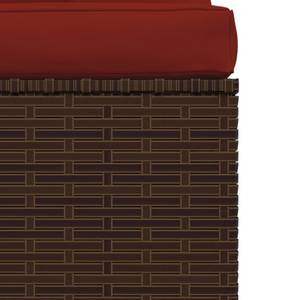 Garten-Lounge-Set (4-teilig) 3013629-2 Braun - Rot - Rotbraun