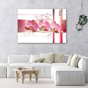 Bilder Orchidee Blumen Pflanzen Rosa 120 x 80 cm